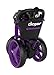 Clicgear Model 4.0 Golf Push Cart, 3-Wheel Foldable Walking Golf Cart (Purple)