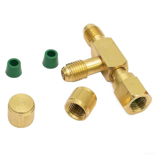Quick Coupler Access Tee, Brass Tee Adapter, T-shaped Branch Connector With 1/4