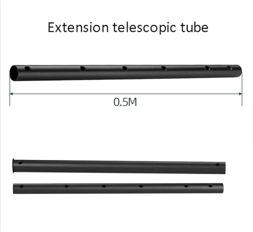 Support TV au plafond et mural télescopique de 1,5 m pour supprimer les reflets - 5