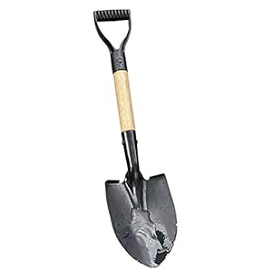 Kids Snow Shovel, Beach Shovel Portable Multifunctional, Wooden Handle Kids Garden Tools For Outdool Playing Gardening Beach Car Snow Digging A/a