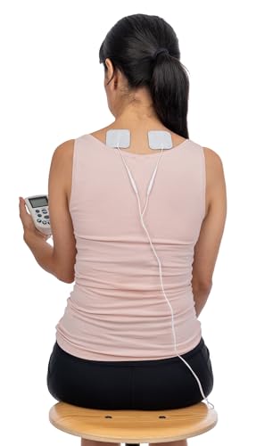 Image of Discount TENS 2mm Pin Electrode Pads, 2 x 2 Inch, 20 Pack | 2mm pin compatibility, long-lasting latex-free hydrogel, flexible and comfortable, even current flow, strong skin adhesion
