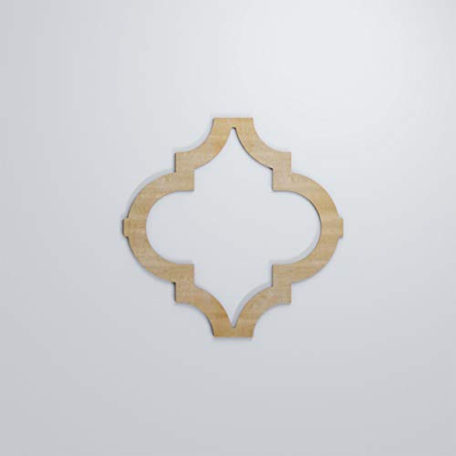 Image of Ekena Millwork WALW24X24X0375MRKBI Marrakesh 3 /8 inchT Decorative Fretwork Wall Panels, 23 3 /8 inchW X 23 3 /8 inchH, Birch