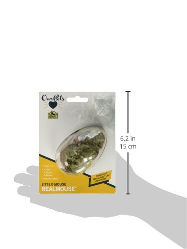 Jitter ratón interactivo para mantener a los gatos activos dentro de pisos pequeños 4