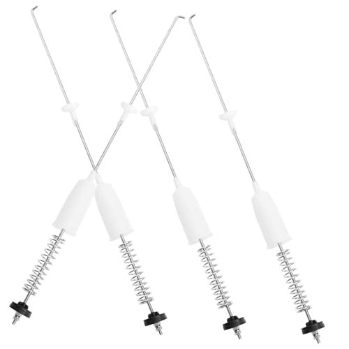 Consejos para Comprar lavadora daewo favoritos de las personas. 40 SHINEOFI 4 piezas Kit de Varillas Suspensión Lavadora Amortiguadores para Reducir Vibración y Compatible con Modelos Easy y Accesorio Esencial para Reparación y Estabilidad