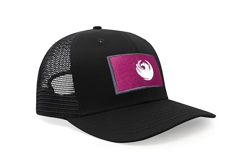Image of International Tie City Hat for Men and Women, Adjustable Snapback Trucker Baseball Cap with Embroidered Patch