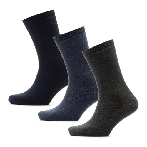 Chaussettes à isolation thermique marche et travail lot de 3 paires épaisses homme