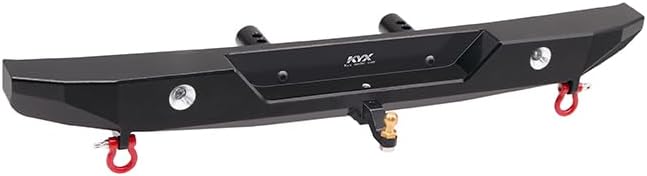 KYX Racing CNC Aluminum Rear Bumper Upgrades Parts Accessories for 1/6 RC Crawler Car SCX6 AXI05000