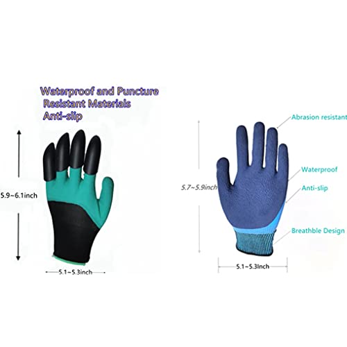 N Y Claw Gardening Gloves For Digging And Planting Garden Glove Claws Best Gift For Gardener And Women Medium #TOP4