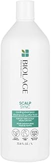 BIOLAGE Cooling Mint Scalp Sync Shampoo | Cleanses Excess Oil From The Hair & Scalp | For Oily Hair & Scalp | Vegan | 33.8 Fl. Oz.