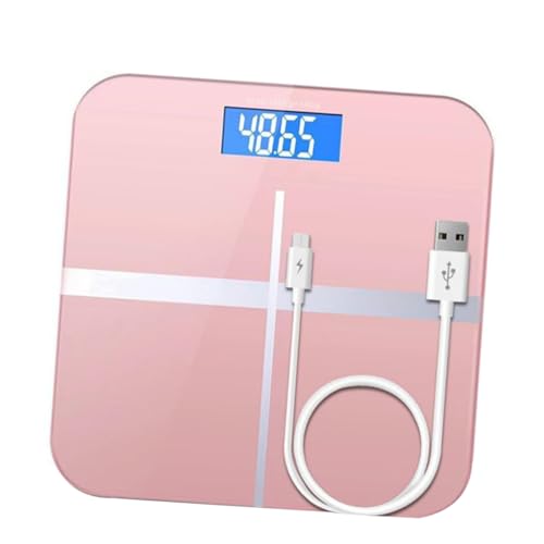 Échelle électronique rechargeable appareil de pesée digital pour femme et adulte à la maison