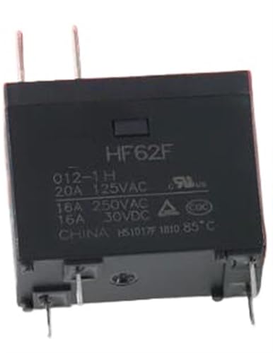 Relais HF62F 12V 24V 16A composant d'interruption pour automatisme et carte