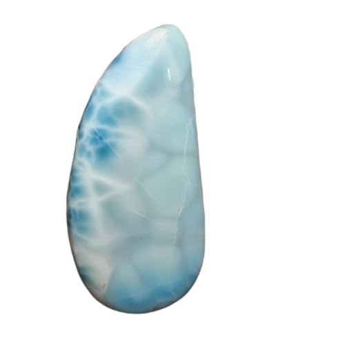 Larimar précieux de 37mm pour bague d'exception et pendentif chic