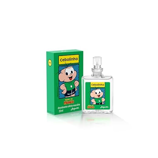 Colônia desodorante masculino teen Cebolinha Turma da Mônica 25ml em spray Jequiti