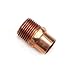 Package of 10 1 inch Nibco # 604 Copper Male Adapter