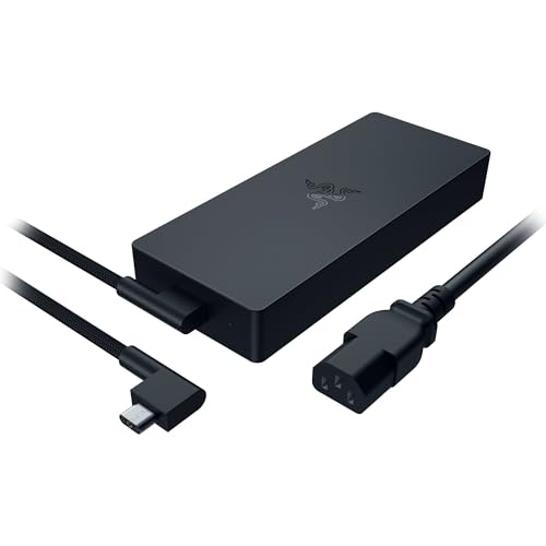 Image of Razer 230W GaN Power Adapter: Official OEM Laptop Charger for Razer Blade 14 (RTX 3060, 3070, 3080), Blade 15 (GTX 1060, 1070), Blade 15 Base (RTX 3060, 3070), Blade 17 (RTX 2060, 2070, 2080)