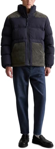 Marc OߴPolo Denim Herren Steppjacke mit Cord-Einsätzen wasserabweisend – Ansicht 5