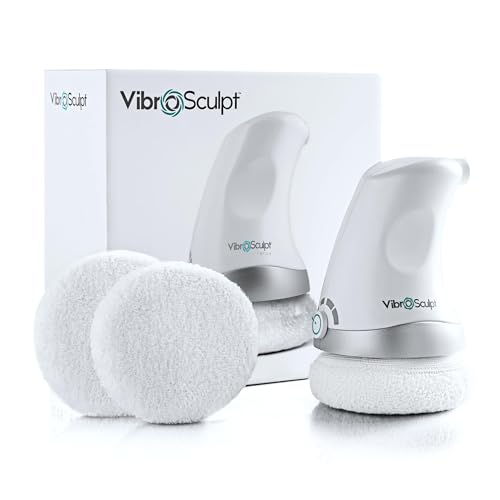 Vibro Sculpt 1.0 Body Sculpting Machine – Electric Body Toning & Cellulite Massager for Skin Firming, Lymphatic Drainage & Body Contouring – Interchangeable Pads – 5–10 Minutes Easy Use