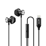 安心の日本企業 MSL FORCE ライトニングスマホ マイク付きイヤホン HiFi 重低音 人間工学 低音 PC me590c ライトニング コネクタ