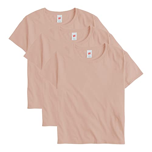 Hanes Womens Essentials Oversized T-Shirt Pack, Cotton Tee for Women, Relaxed Fit, 3-Pack