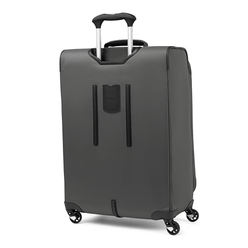 Travelpro Maxlite 5 | 21" Expandable Carry-On Spinner, Shadow Grey, 2-Piece Set (21/25), Maxlite 5 Softside Expandable Spinner Wheel Luggage