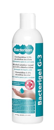 Bacterigel G-3, Gel hidroalcohólico, desinfectante de manos, antiséptico de manos 500ml