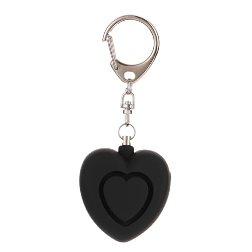 LOLIPPYY Alarma Personal Forma de Corazón con Luces LED para Mujeres Dispositivo Compacto para Seguridad y Emergencias para Actividades al Aire y Protección Personal