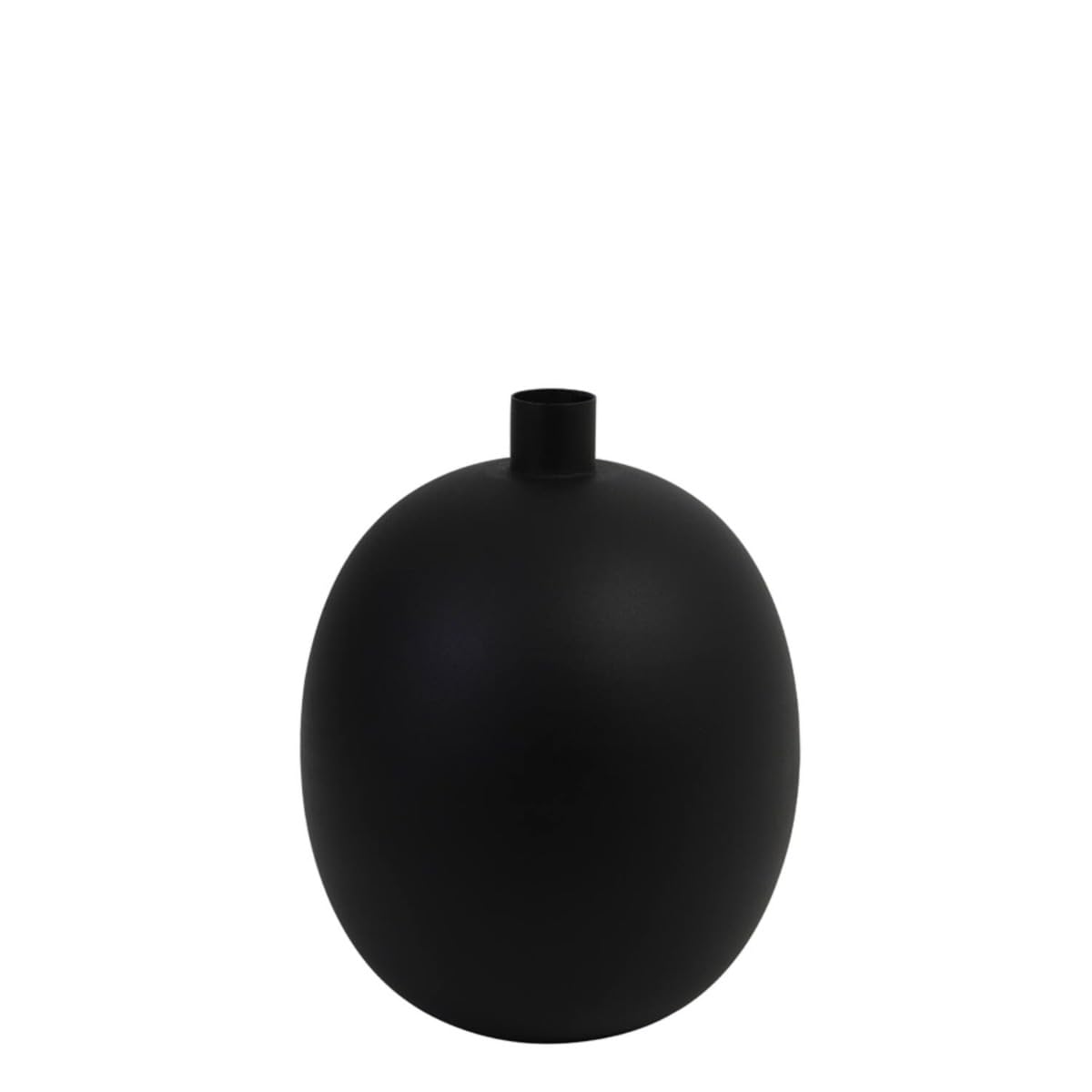 Dirk Davids Leuchten GmbH Deko Vase Matt Schwarz Ø26x34 cm