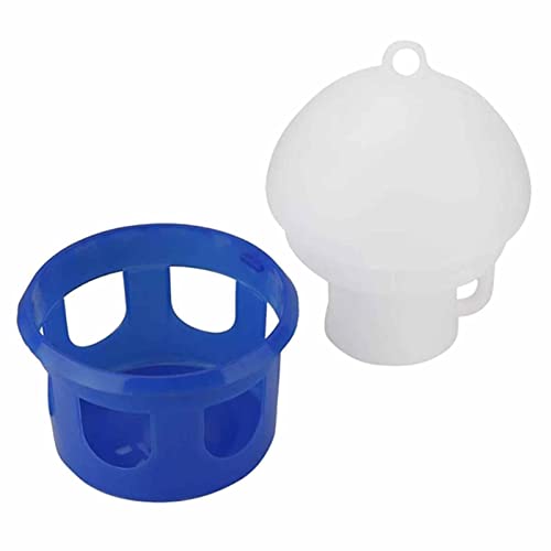 Dispensador de água para pássaros, Fonte de água automática de design de grande diâmetro, Alimentado