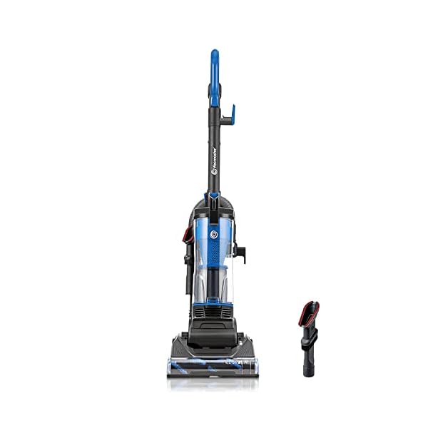 Vacmaster UC0501 Bagless Upright Vacuum Cleaner with Large Dust Cup Capacity, Efficient Cyclone Filtration System & 17ft Cord for Carpet, Hard Floor and Pet Hair