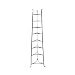Enclume 8-Tier Cookware Stand, Free Standing Pot Rack, Hammered Steel ( Unassembled)