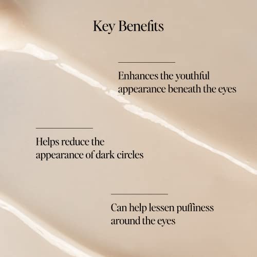 Dime Beauty Luminosity Eye Serum, Cooling Eye Serum With Peptides And Sqaulane, Reduce Dark Eye Circles And Fine Lines, 1 Count #TOP3