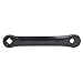 Sunlite Alloy Left Crank Arm, 165mm, Black