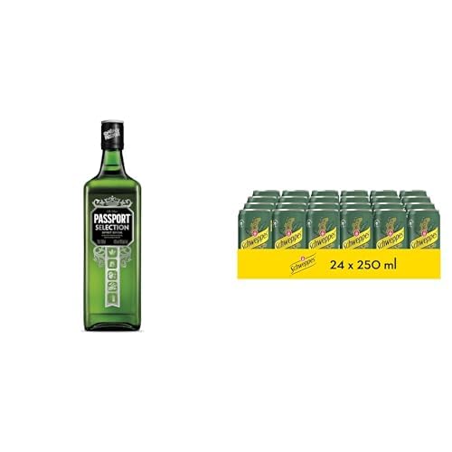 Passport 70cl + Schweppes Ginger Ale Pack 24 x 25 cl