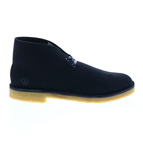Image of Clarks Desert Boot Black Vegan 7.5 D (M)