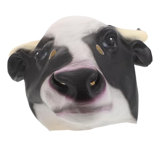 Masque de vache réaliste latex adulte accessoire costume cosplay Halloween original