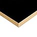 Price comparison product image Black Melamine Board | 2440mm x 610mm (8x2ft), Thickness: 15mm