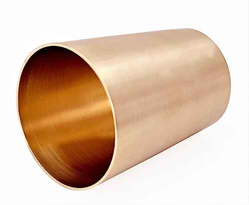 Image of Pure Kansa Matt Finish Handmade Glass /Tumbler, Serveware & Drinkware, Bronze Glass 250 Ml