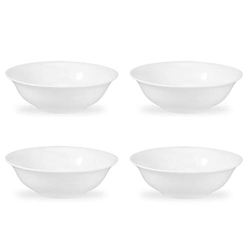 Royal Worcester Serendipity Cereal Bowl, White, Dia.16cm - Set of 4