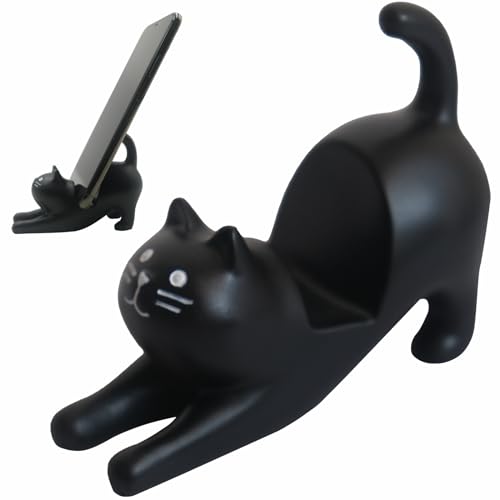 A kawaii cat-shaped phone stand that doubles as desk decor — functional and genuinely cute without being generic.