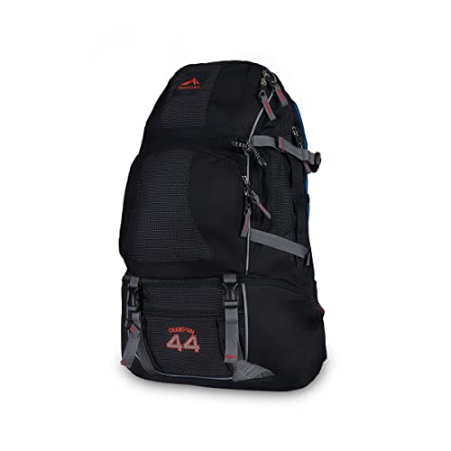 0044 - MOCHILA CRAMPON 44 - PRETO COM PONTILHADO