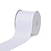 Creative Ideas, 3" Inch Solid Grosgrain Ribbon, 25 Yards, White, 25 yd
