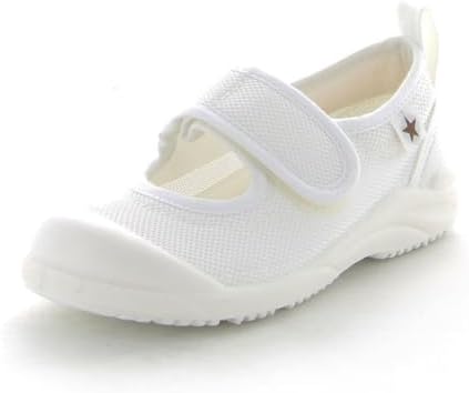 （19:30時点） [ムーンスター] 上履き MSリトルスター02 キッズ ホワイト 15.0 cm 2E