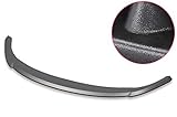 Cup Spoilerlippe von CSR-Automotive aus matt schwarzem ABS Kunststoff mit feiner kratzfester Rillung. Sportliche Optik und integrierter Unterfahrschutz für Ihre originale Stoßstange. Robust und stabil, einfache Montage und auch schnelle Demontage möglich, keine Lackierung nötig!