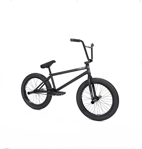 Foto von Fiend BMX Unisex – Erwachsene Type A Flat Black Freestyle BMX, 21