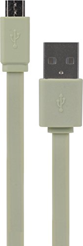 kathy ireland CONNECT Micro USB Cable for Universal/Smartphones - Moss