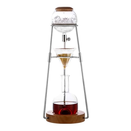 Cafetière à infusion froide en verre et inox pour amateurs de café glacé