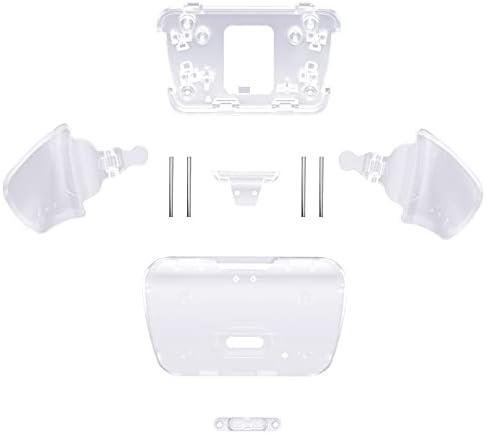 eXtremeRate Turn RISE to RISE4 Kit Redesigned Solid Black K1 K2 K3 K4 Back Buttons Housing & Remap PCB Board for PS5 Controller RISE & RISE4 Remap kit - Controller & Other Accessories NOT Included