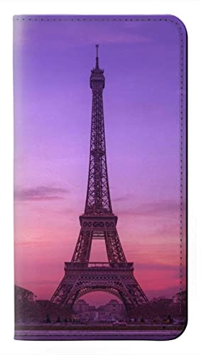 Etui Google Pixel 8a Housse Clapet en Cuir Style Paris Sunset