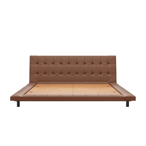 Image of Wakefit Somora King Size Non Storage Upholstered Bed