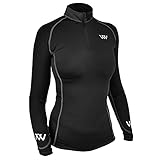 Woof Wear Performance Riding Colour Fusion Womens Top - Black Large